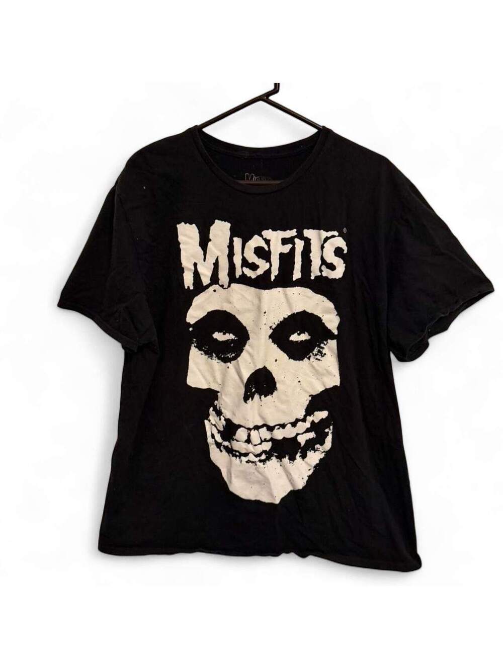 Vintage Misfits Band Logo Black Graphic T-Shirt Size 2XL